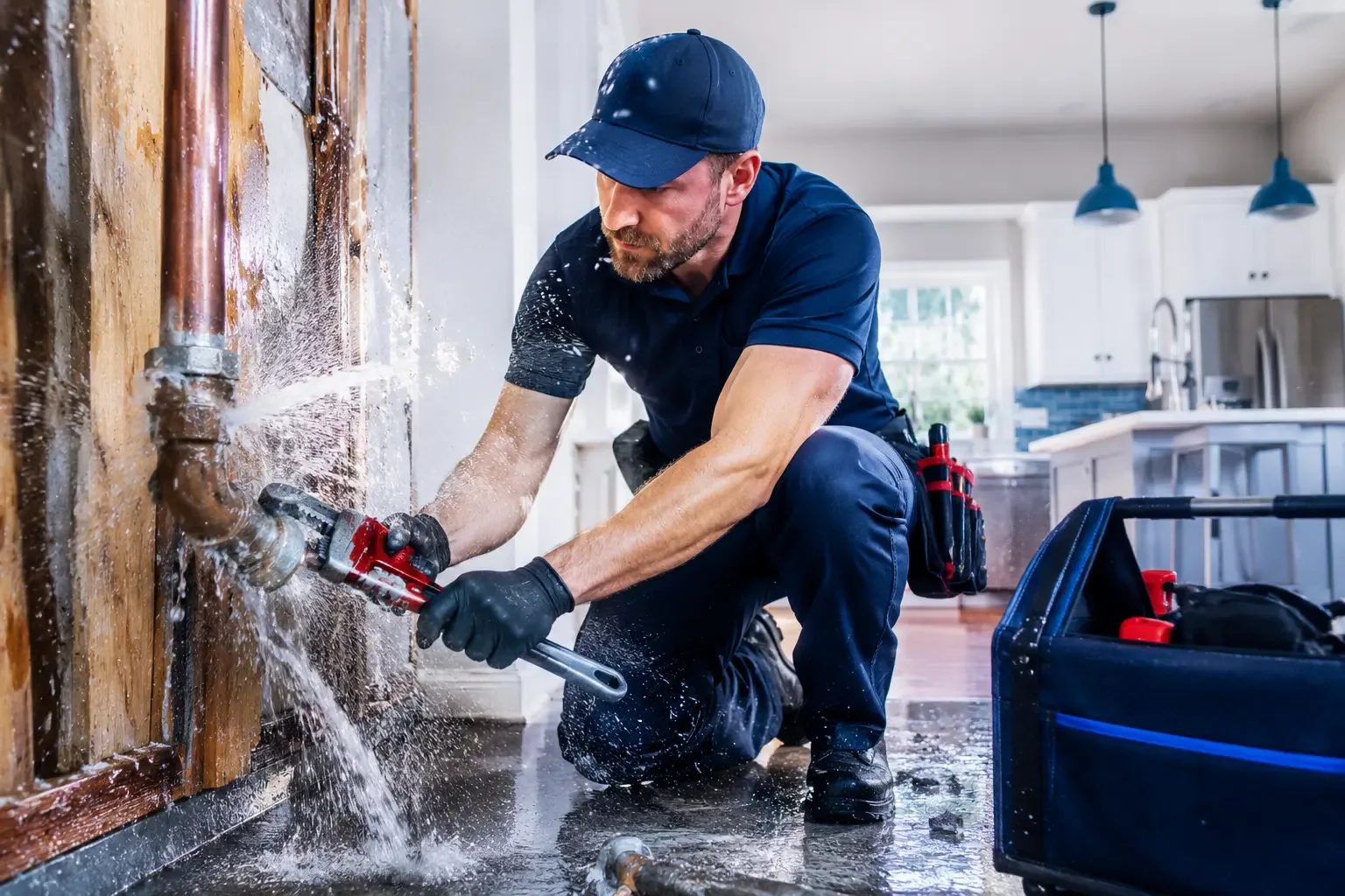 Local emergency pipe repair professionals in Williamsburg, IA
